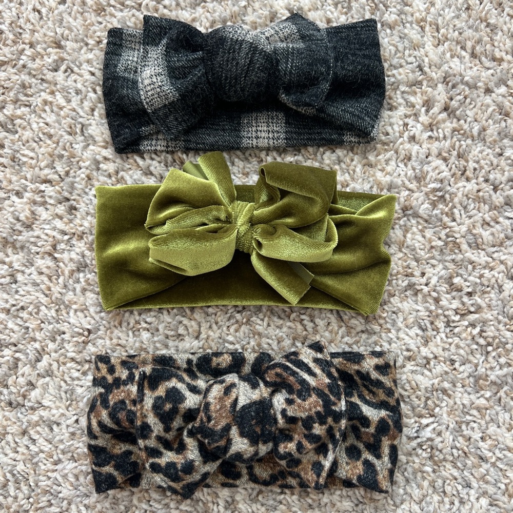 Bow Babes Fall/Winter Bow Bundle🎀 6-12m
